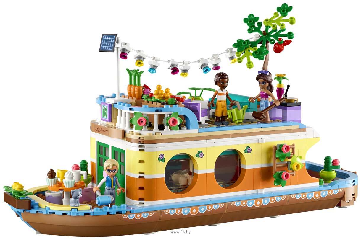 Фотографии LEGO Friends 41702 Плавучий дом на канале