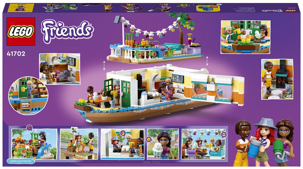 Фотографии LEGO Friends 41702 Плавучий дом на канале