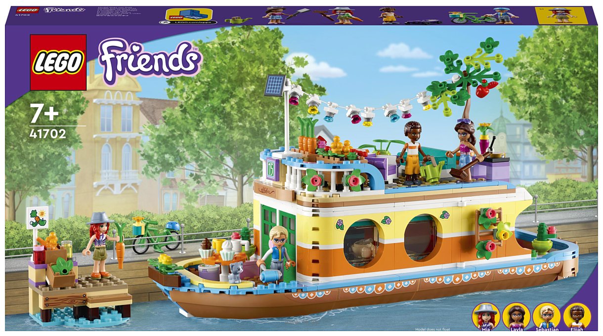 Фотографии LEGO Friends 41702 Плавучий дом на канале