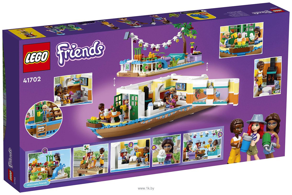 Фотографии LEGO Friends 41702 Плавучий дом на канале