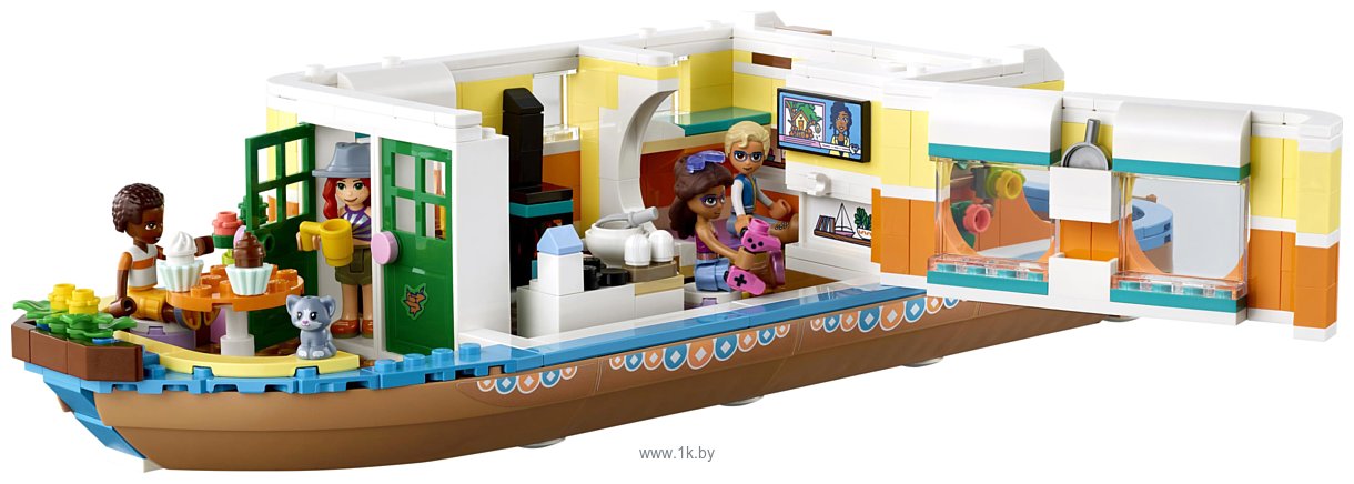 Фотографии LEGO Friends 41702 Плавучий дом на канале