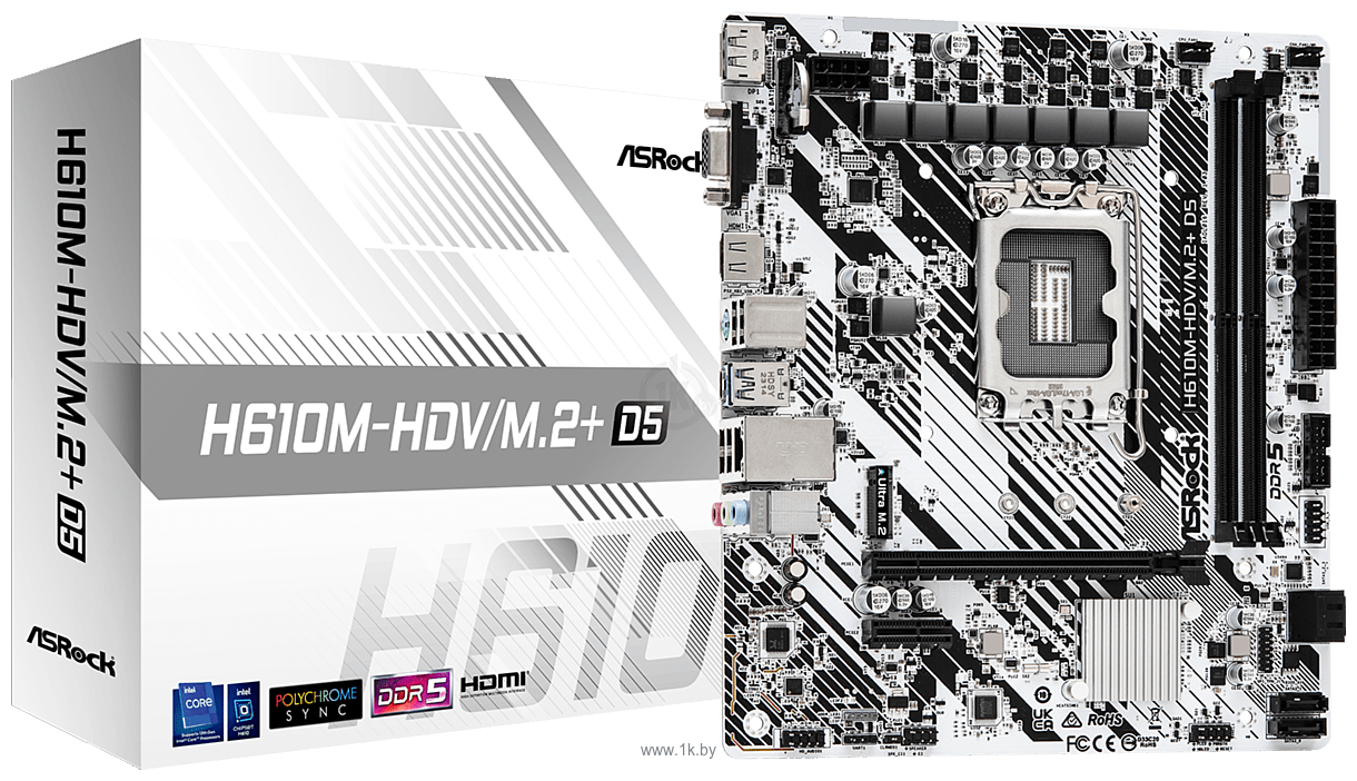 Фотографии ASRock H610M-HDV/M.2+ D5