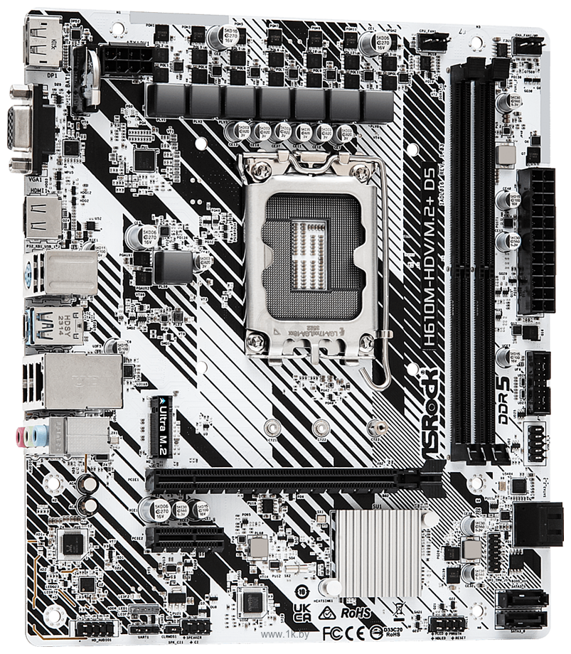 Фотографии ASRock H610M-HDV/M.2+ D5