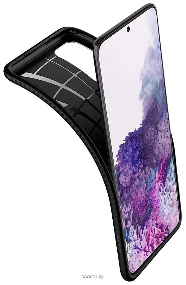 Фотографии Spigen Liquid Air для Galaxy S20 Plus ACS00754 (матово-черный)