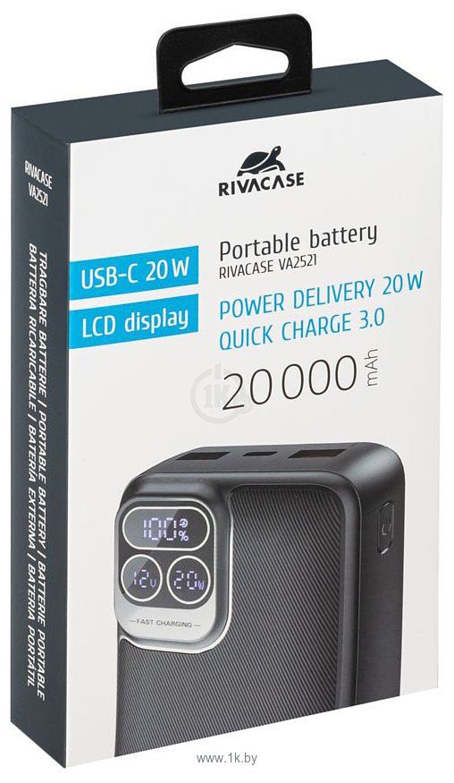 Фотографии Rivacase VA2521 20000mAh