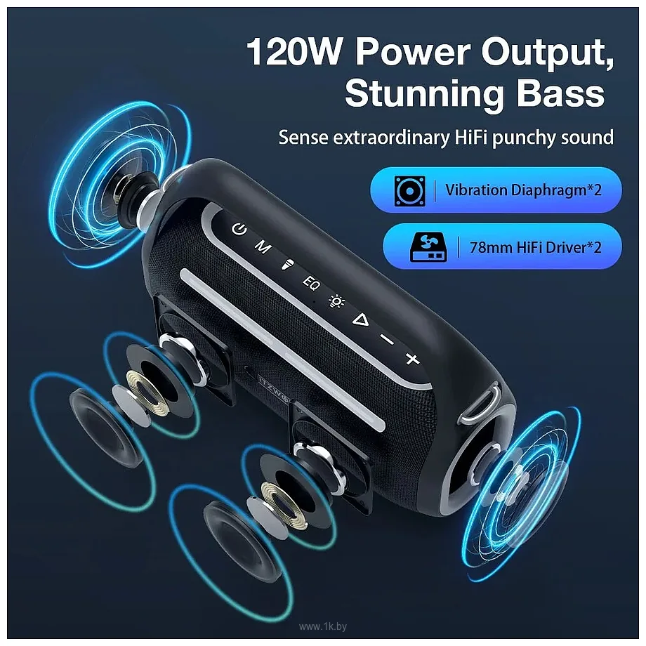 Фотографии BlitzWolf Bw-Wa7 (BWWA7CZARNY) Фотографии BlitzWolf Bw-Wa7 (BWWA7CZARNY)