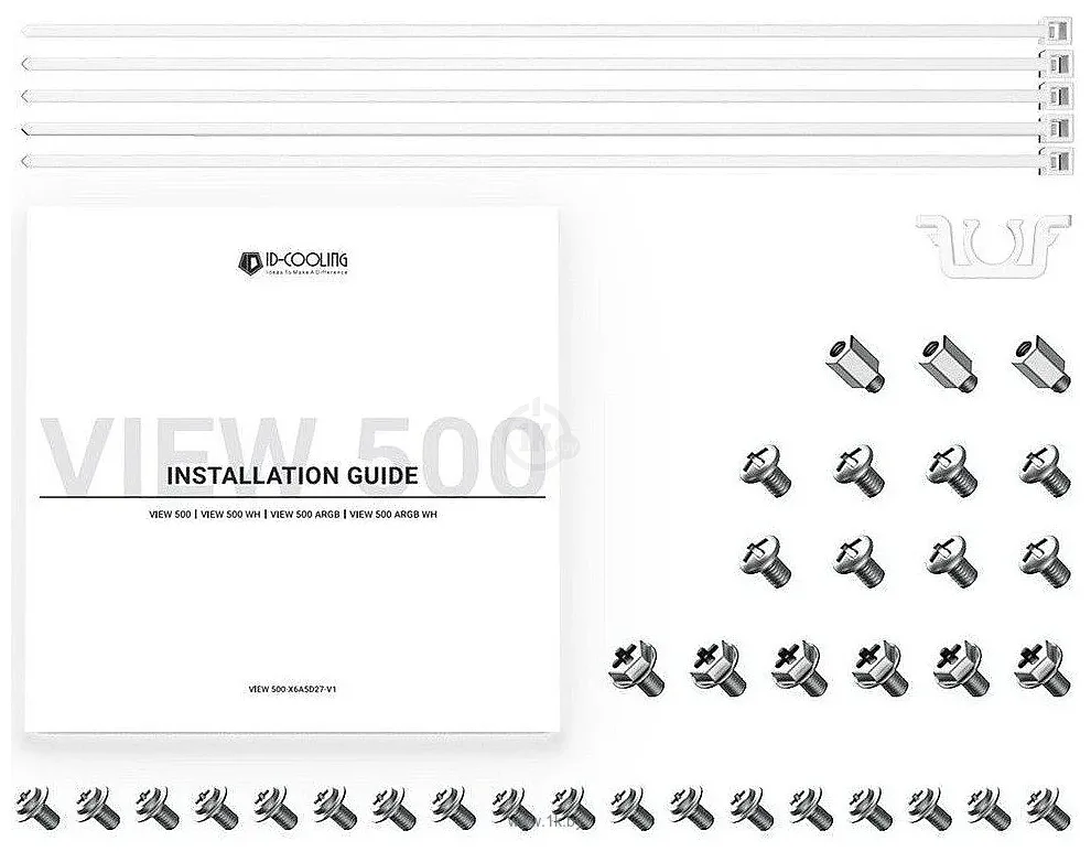 Фотографии ID-Cooling View 500 ARGB (белый) Фотографии ID-Cooling View 500 ARGB (белый)