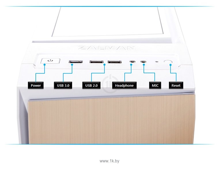 Фотографии Zalman R1 White