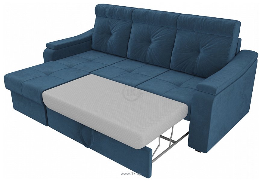 Фотографии Лига диванов Джастин 105119 (левый, голубой)