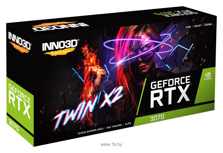 Фотографии INNO3D GeForce RTX 3070 TWIN X2 8GB