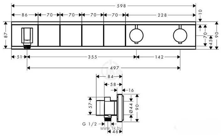 Фотографии Hansgrohe RainSelect 15357600 (черный)