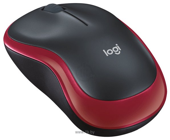 Фотографии Logitech M186 black/red