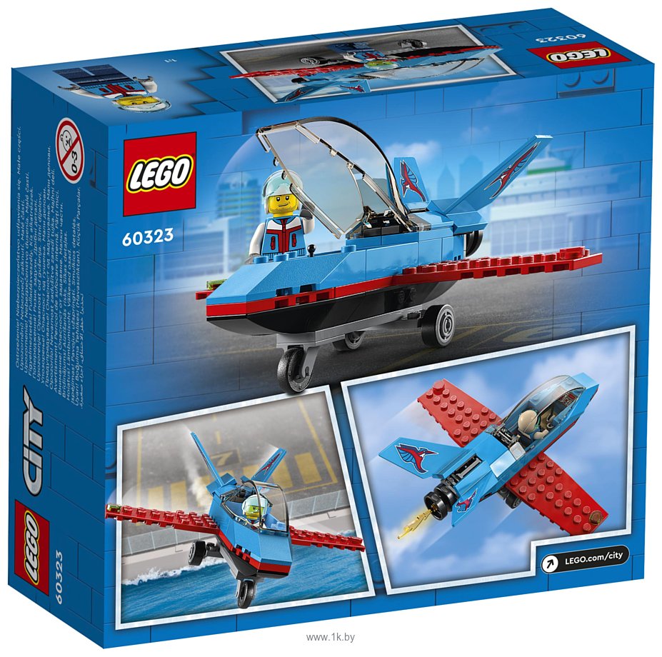Фотографии LEGO City 60323 Трюковый самолет
