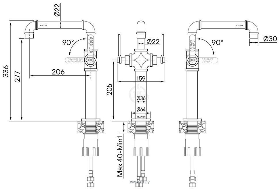 Фотографии Paulmark Loft Lo226006-G (золото)