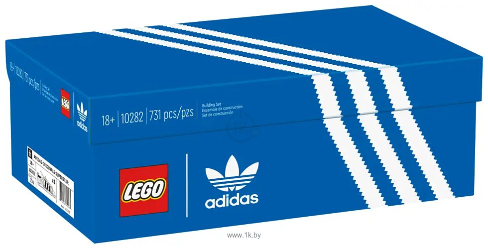 Фотографии LEGO 10282 Кроссовки adidas Originals Superstar