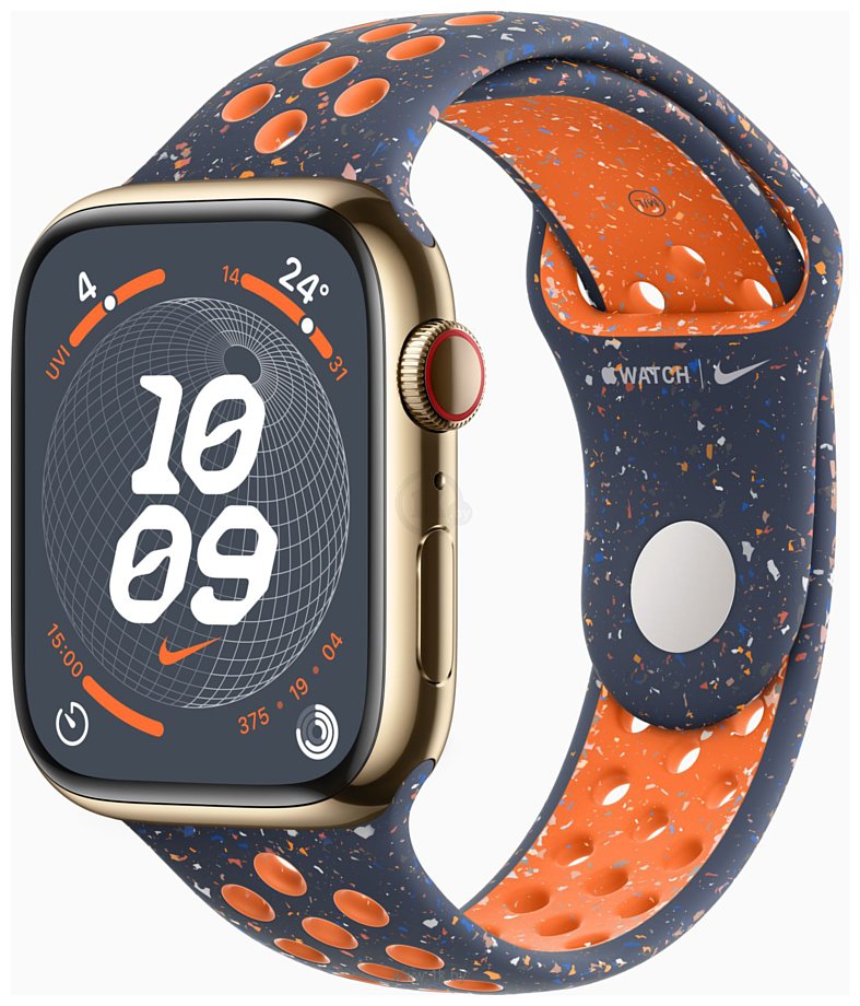 Фотографии Apple Watch Series 9 45 мм (стальной корпус, спортивный Nike)