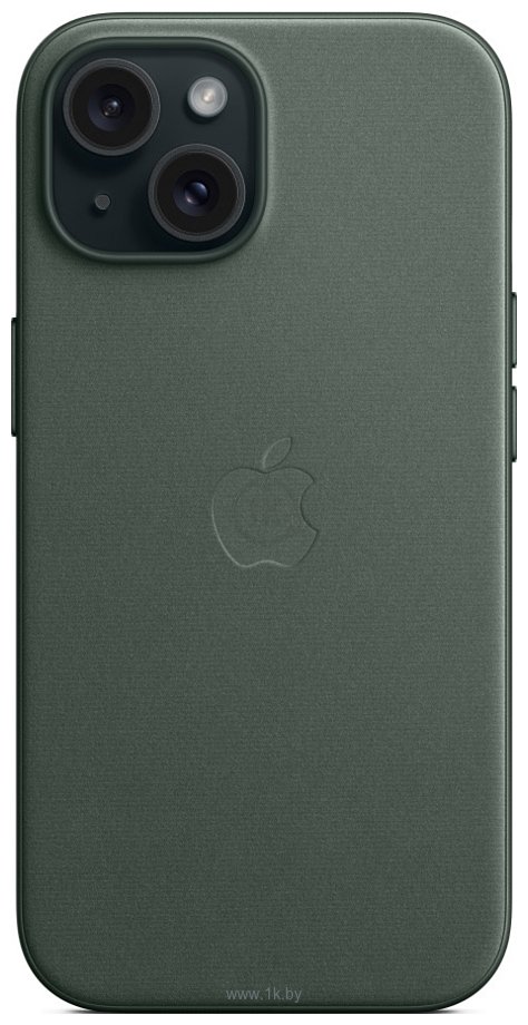 Фотографии Apple MagSafe FineWoven Case для iPhone 15 (зеленый)
