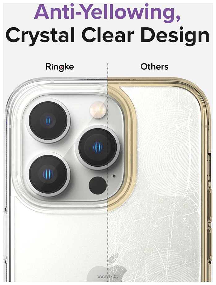 Фотографии Ringke Fusion Bumper для Apple iPhone 14 Pro Max Clear