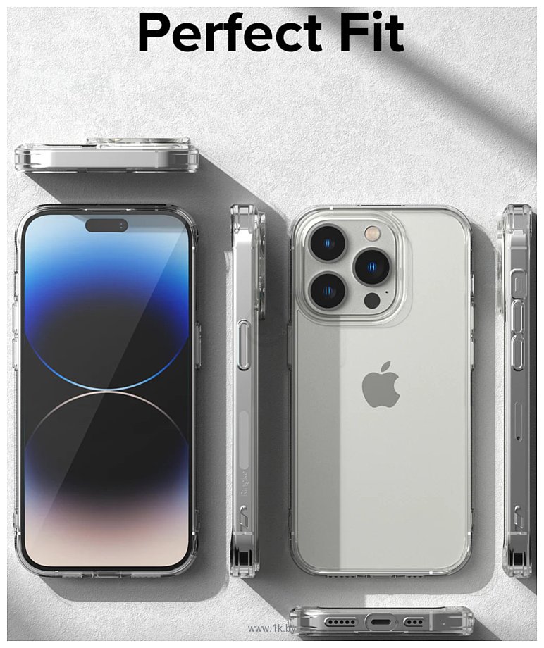 Фотографии Ringke Fusion Bumper для Apple iPhone 14 Pro Max Clear