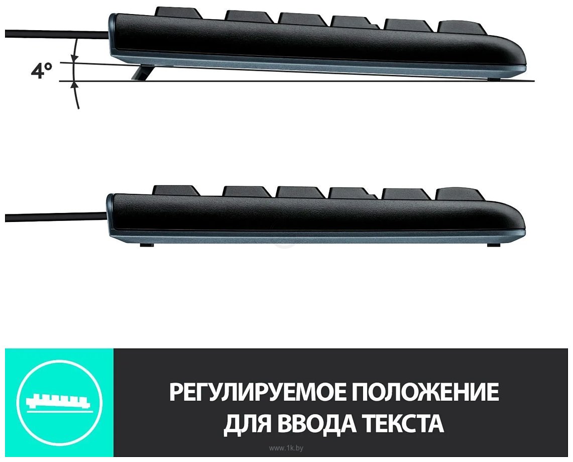 Фотографии Logitech K120 920-002583 нет кириллицы