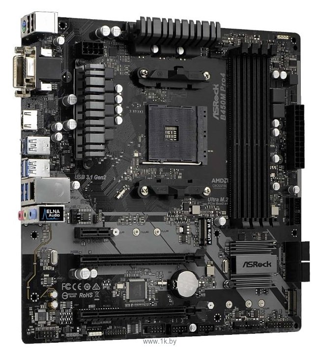 Фотографии ASRock B450M Pro4