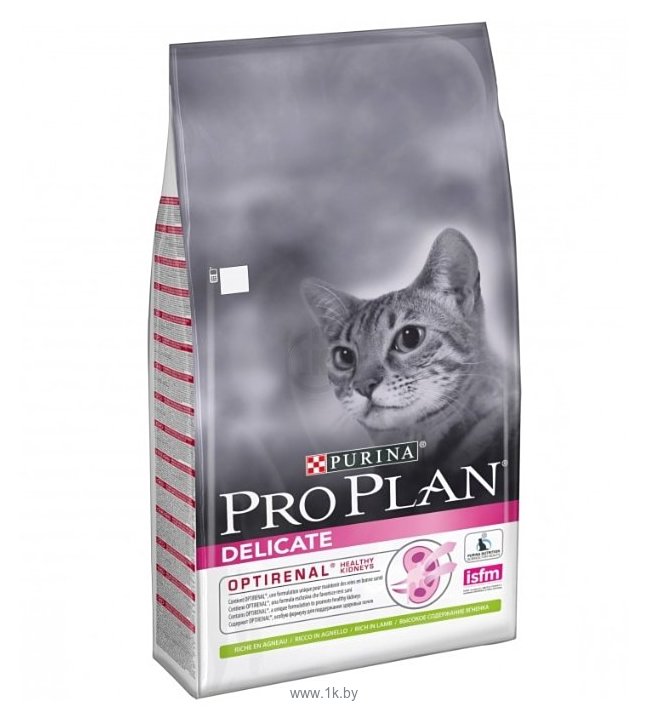 Фотографии Purina Pro Plan Delicate feline rich in Lamb dry (10 кг)