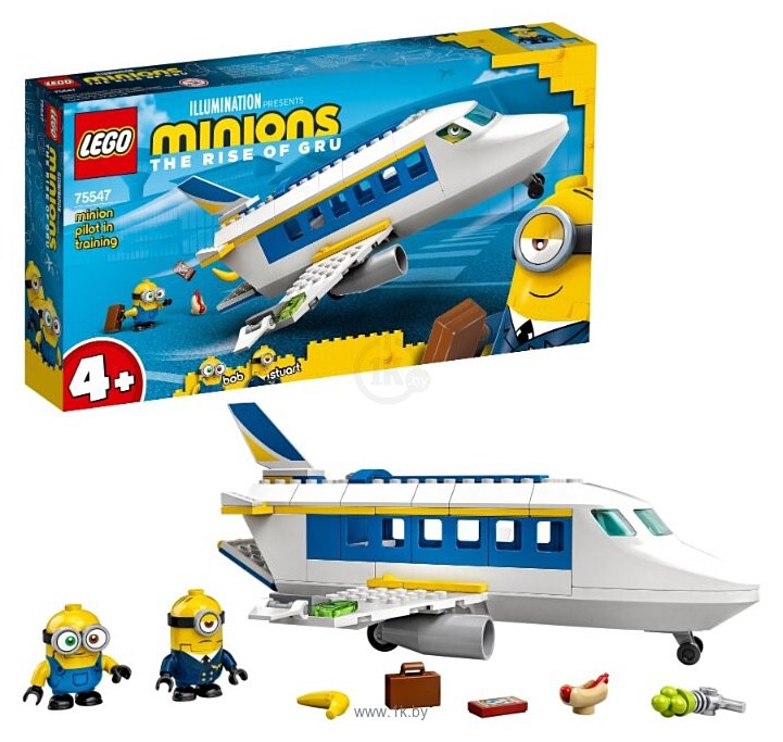 Фотографии LEGO Minions 75547 Миньоны: тренировочный полет