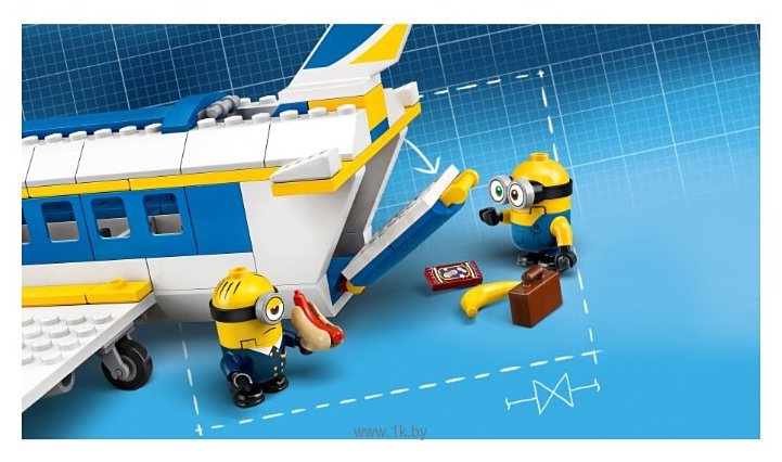 Фотографии LEGO Minions 75547 Миньоны: тренировочный полет