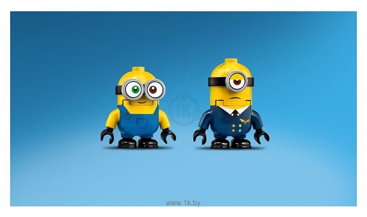 Фотографии LEGO Minions 75547 Миньоны: тренировочный полет