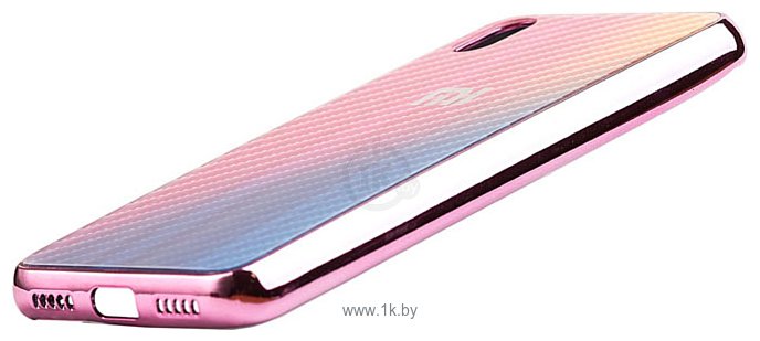 Фотографии EXPERTS Aurora Glass для Xiaomi Redmi 7A с LOGO (розовый)