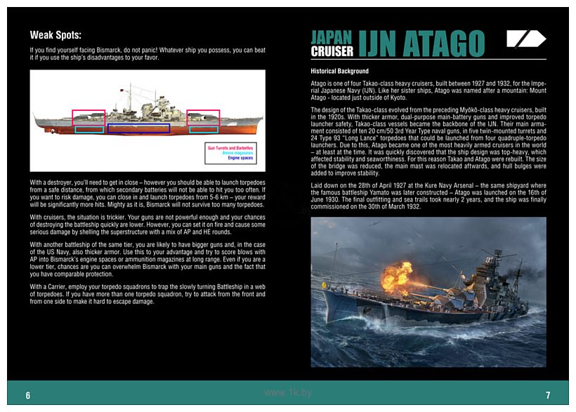 Фотографии Italeri 46502 World Of Warships: Ijn Atago