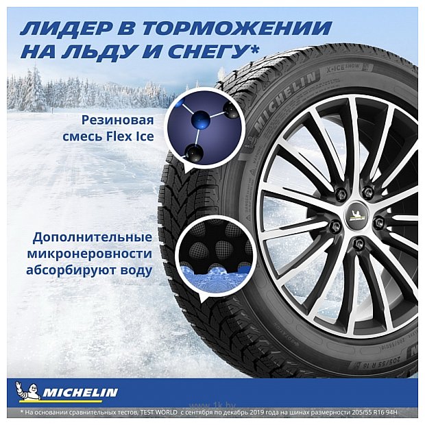 Фотографии Michelin X-Ice Snow 225/55 R16 99H