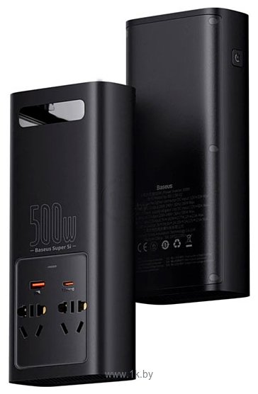 Фотографии Baseus Super Si Power Inverter 500W (220V CN/EU)