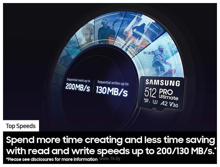 Фотографии Samsung PRO Ultimate microSDXC 512GB (с адаптером)