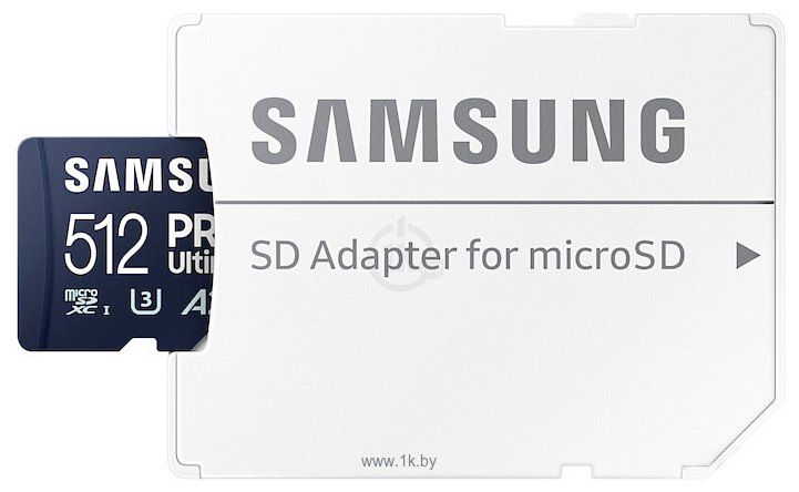 Фотографии Samsung PRO Ultimate microSDXC 512GB (с адаптером)
