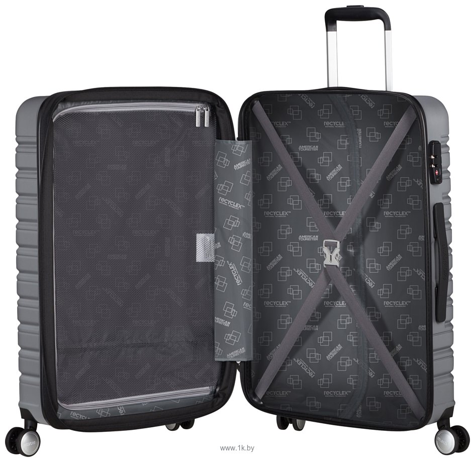 Фотографии American Tourister Flashline Sky Silver 67 см