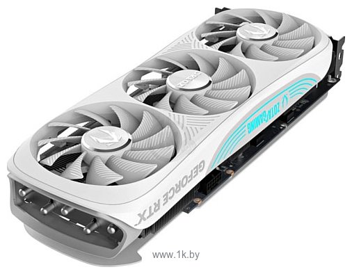 Фотографии ZOTAC GeForce RTX 4070 Ti Super Trinity OC White Edition 16GB GDDR6X (ZT-D40730Q-10P)