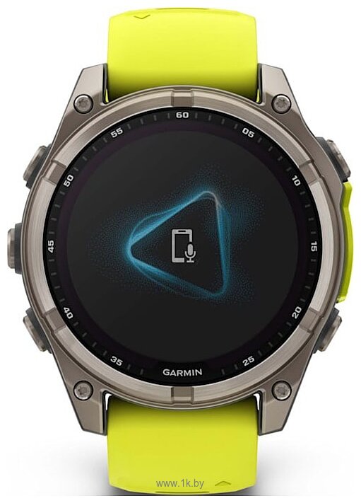 Фотографии Garmin Fenix 8 Sapphire Solar 47mm (силиконовый ремешок)