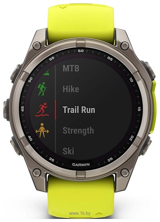 Фотографии Garmin Fenix 8 Sapphire Solar 47mm (силиконовый ремешок)