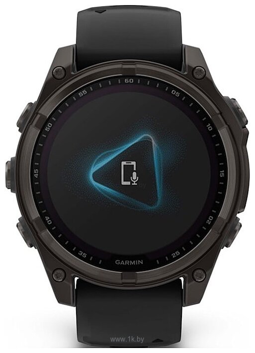 Фотографии Garmin Fenix 8 Sapphire Solar 47mm (силиконовый ремешок)