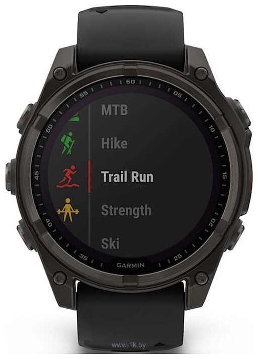 Фотографии Garmin Fenix 8 Sapphire Solar 47mm (силиконовый ремешок)