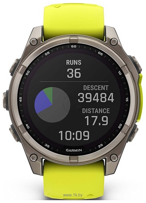 Фотографии Garmin Fenix 8 Sapphire Solar 47mm (силиконовый ремешок)