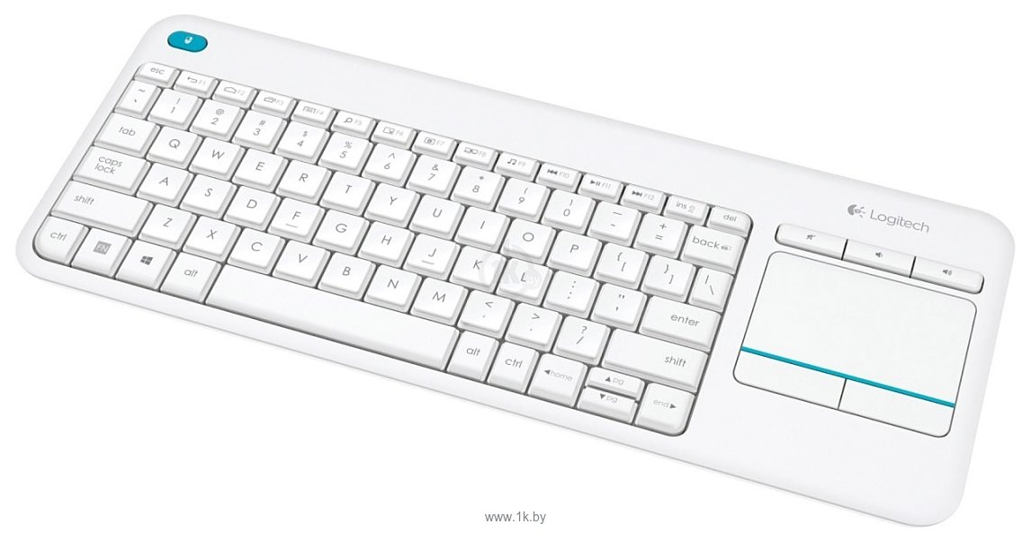 Фотографии Logitech Wireless Touch Keyboard K400 Plus White