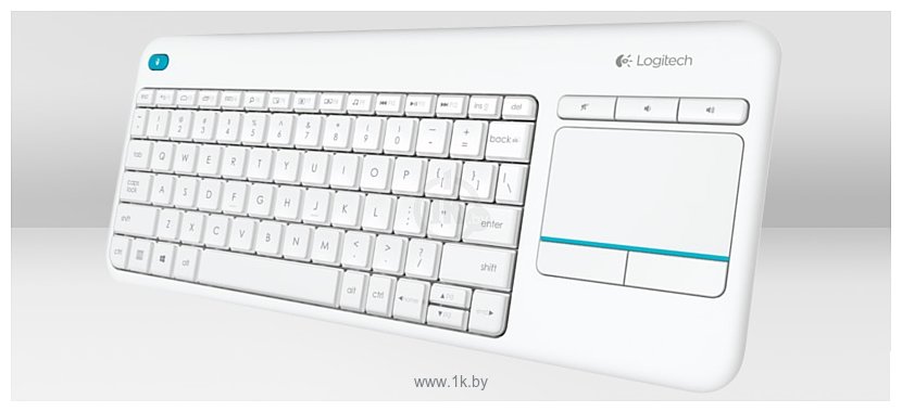 Фотографии Logitech Wireless Touch Keyboard K400 Plus White
