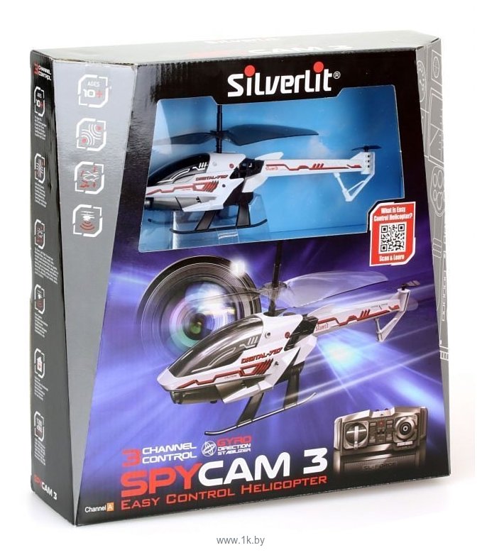 Фотографии Silverlit Spy Cam 3 84737 (белый)