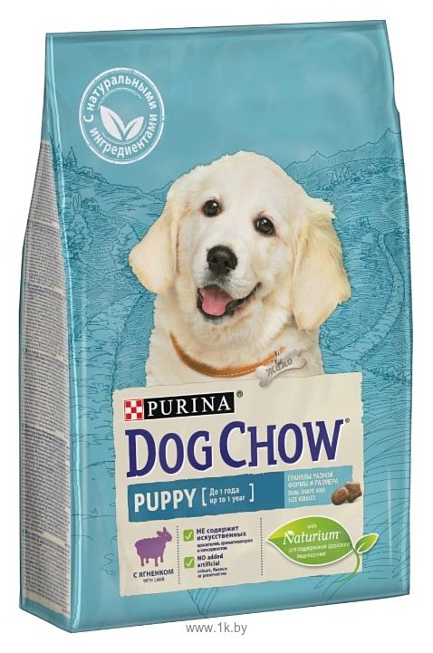 Фотографии DOG CHOW (2.5 кг) 1 шт. Puppy с ягненком для щенков