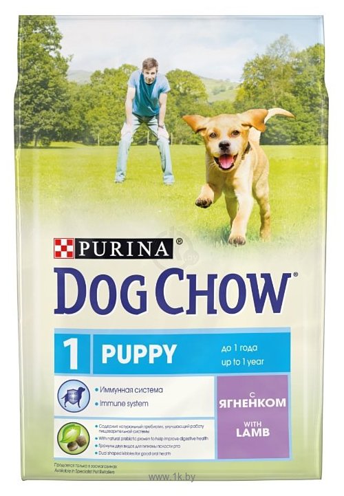Фотографии DOG CHOW (2.5 кг) 1 шт. Puppy с ягненком для щенков