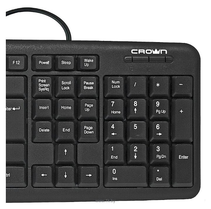 Фотографии CROWN CMK-F02B black USB