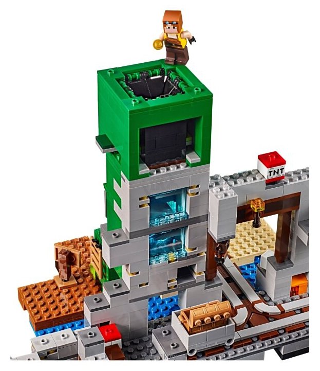 Фотографии LEGO Minecraft 21155 Шахта крипера