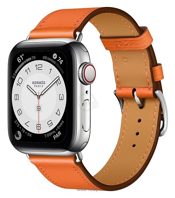 Фотографии Apple Watch Herms Series 6 GPS + Cellular 40mm Stainless Steel Case with Single Tour